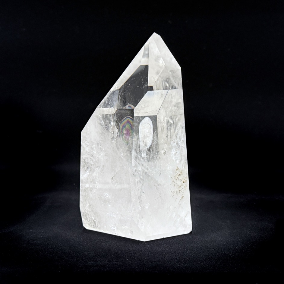 XL Quartz Polished Point 6", Brazil - Image 10