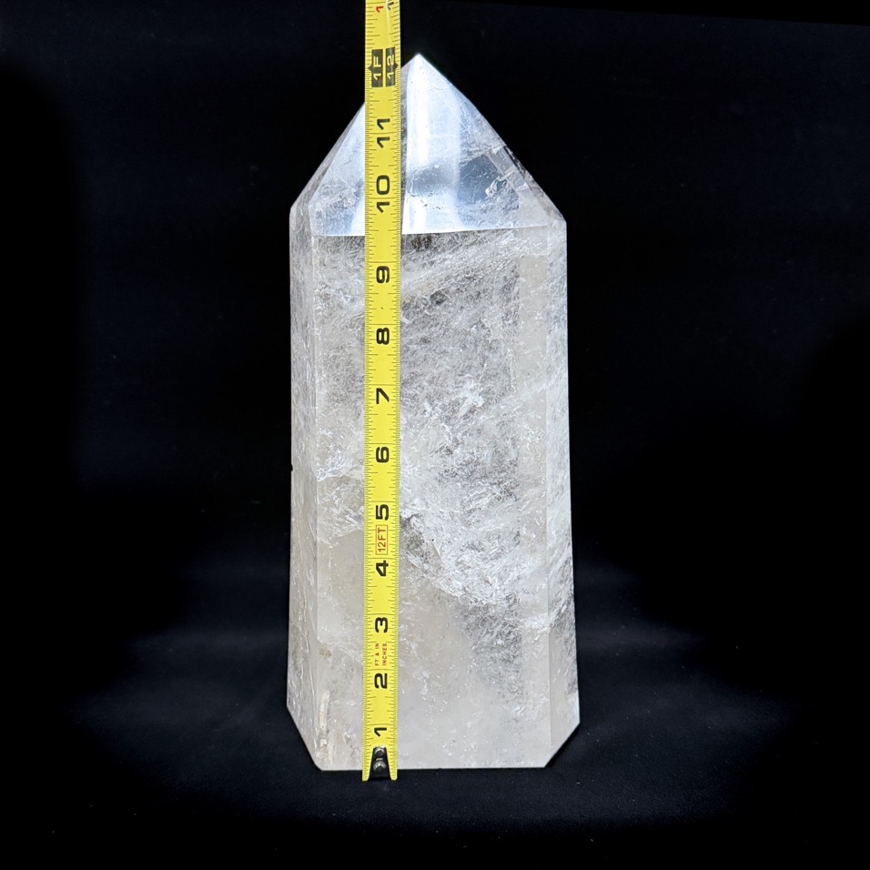 Giant Quartz Polished Obelisk 12.5", Brazil - Image 10