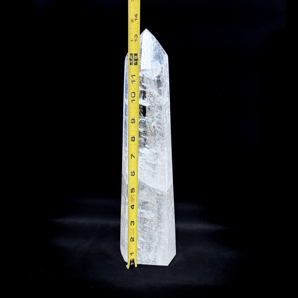 Giant Quartz Polished Obelisk 14", Brazil - Image 7