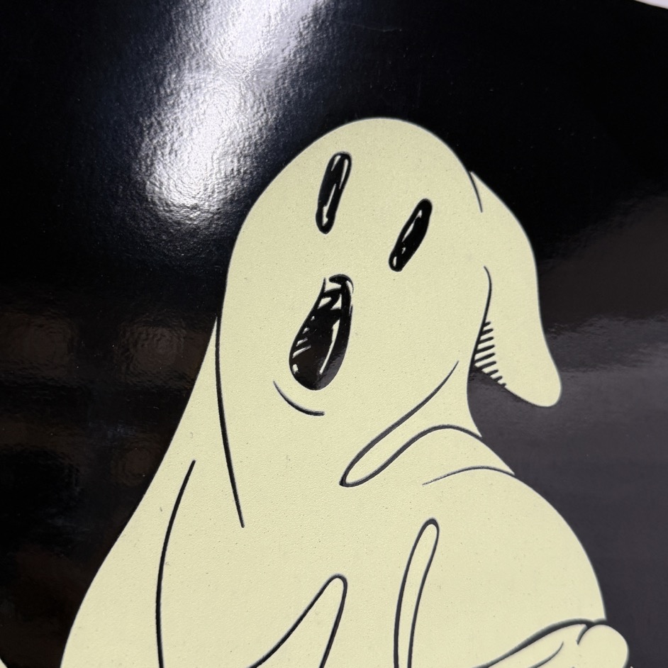 Mr. Spooky, Screen Print on Vinyl 16" x 20" - Image 6