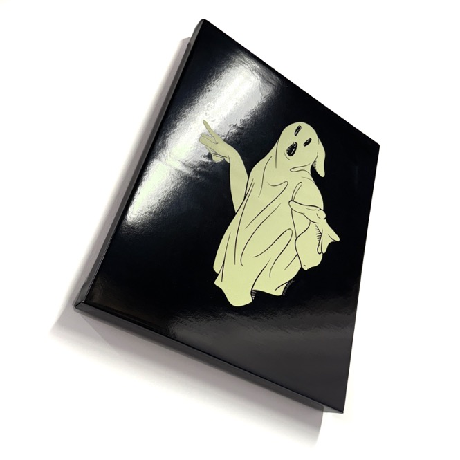 Mr. Spooky, Screen Print on Vinyl 16" x 20" - Image 4
