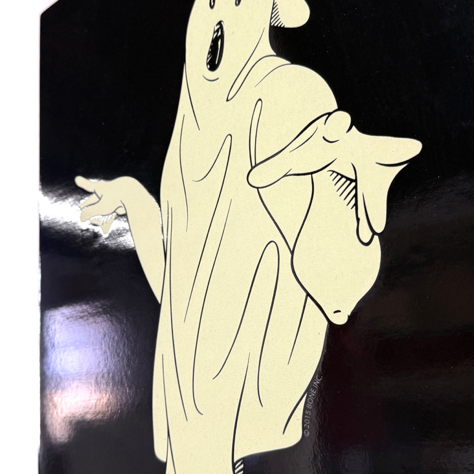 Mr. Spooky, Screen Print on Vinyl 16" x 20" - Image 5