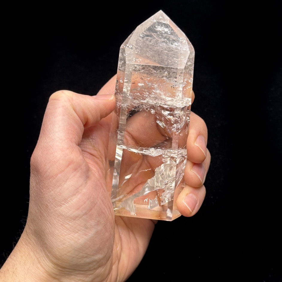 Quartz Polished Point 4.75", Brazil - Image 2