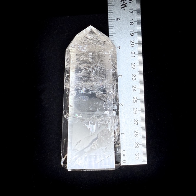 Quartz Polished Point 4.75", Brazil - Image 8