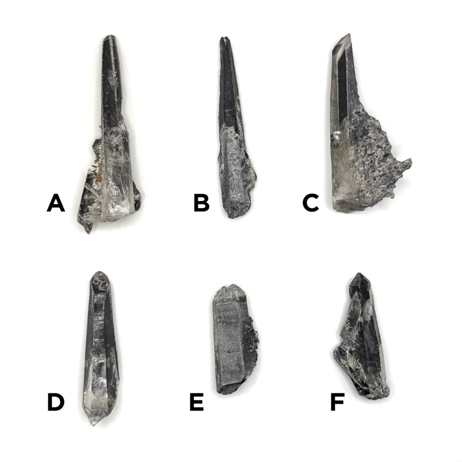 Dark Fairy Quartz Raw Points, Pakistan - Image 2
