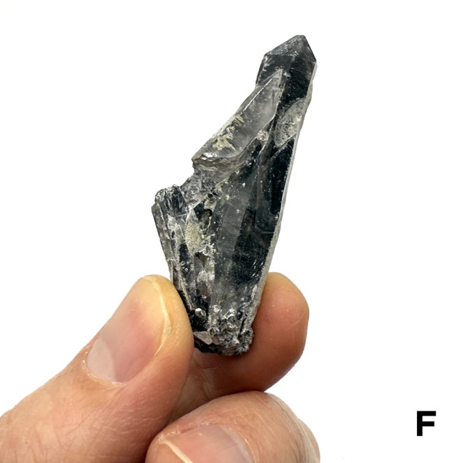 Dark Fairy Quartz Raw Points, Pakistan - Image 11