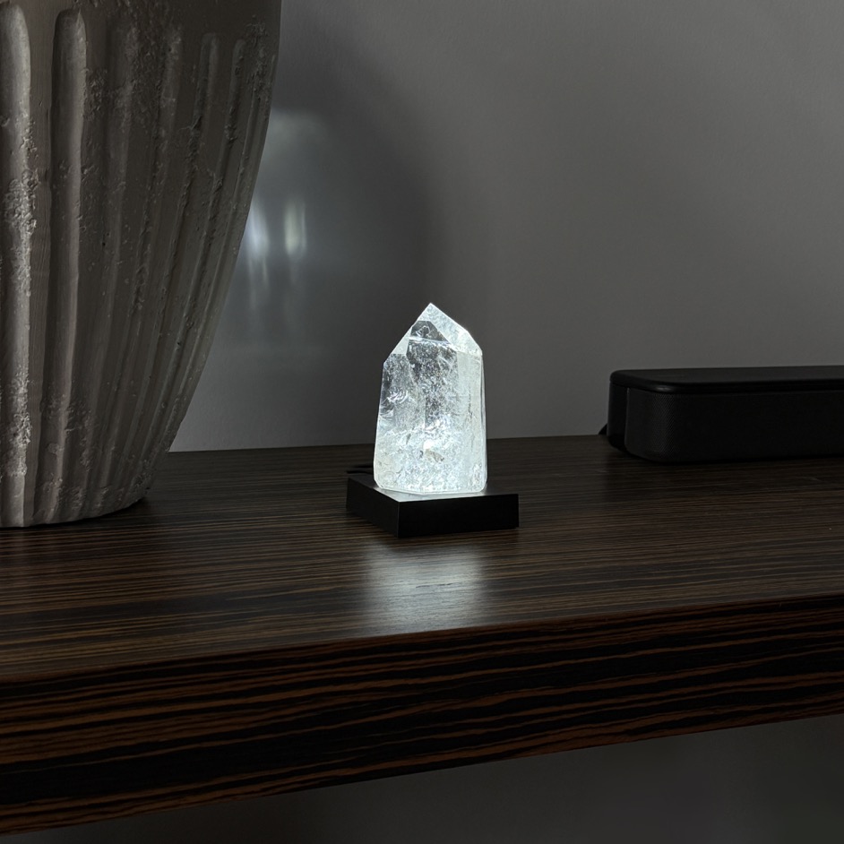 Quartz Polished Point 4.5", Brazil - Image 3