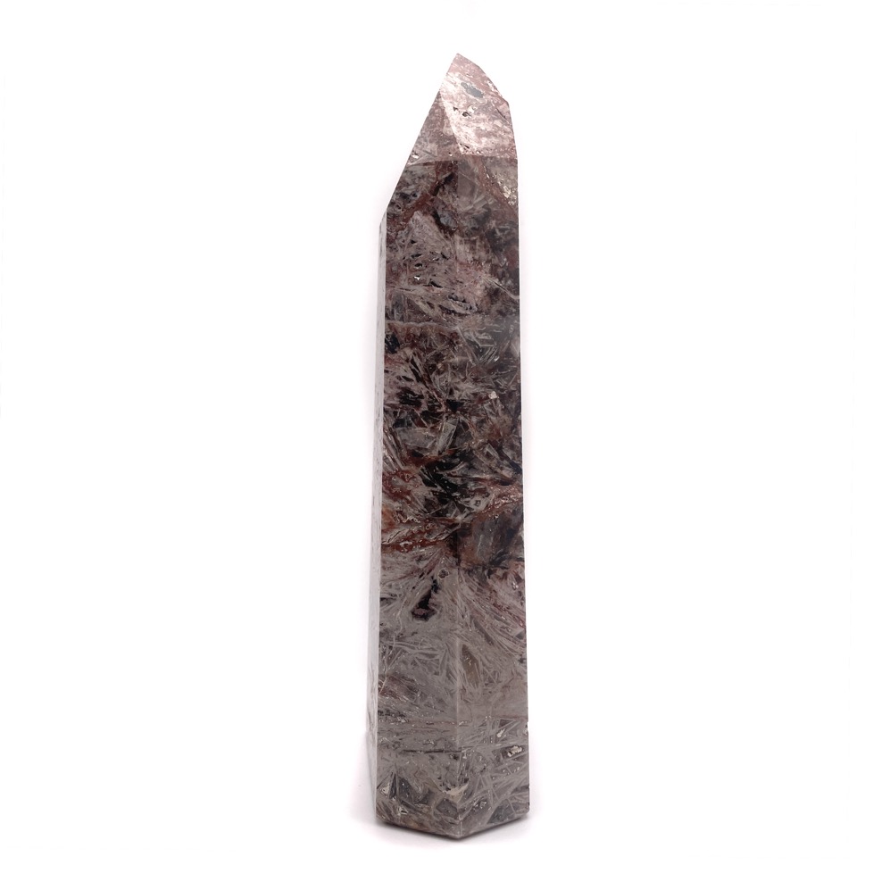Brecciated Jasper Large Polished Obelisk 8", Brazil - Image 4