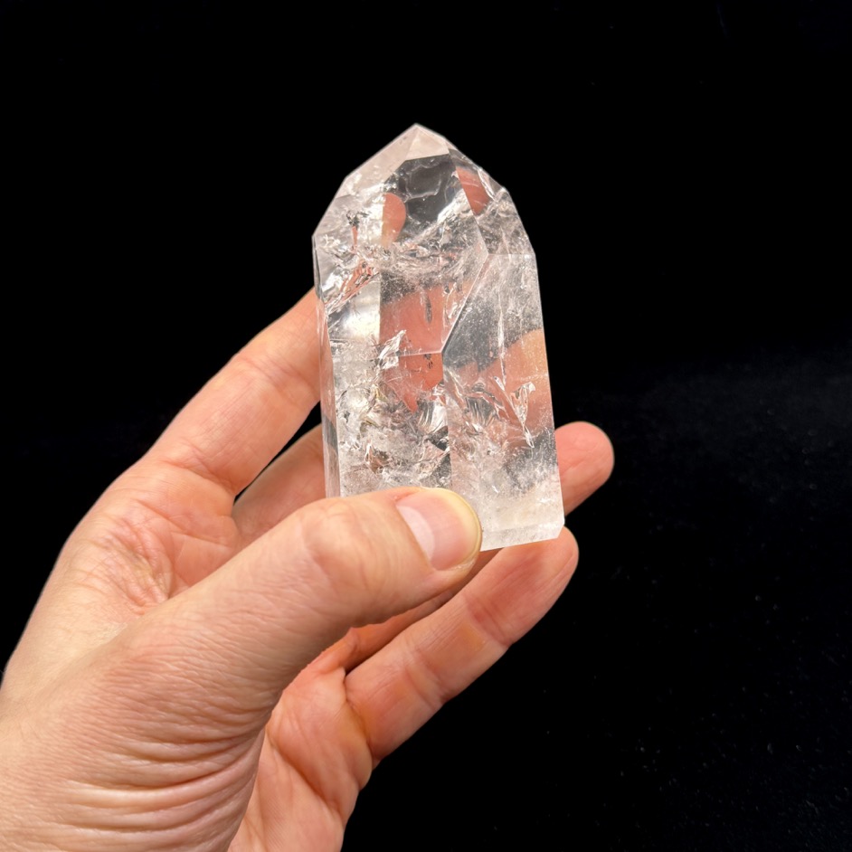 Quartz Polished Point 3.75", Brazil - Image 2