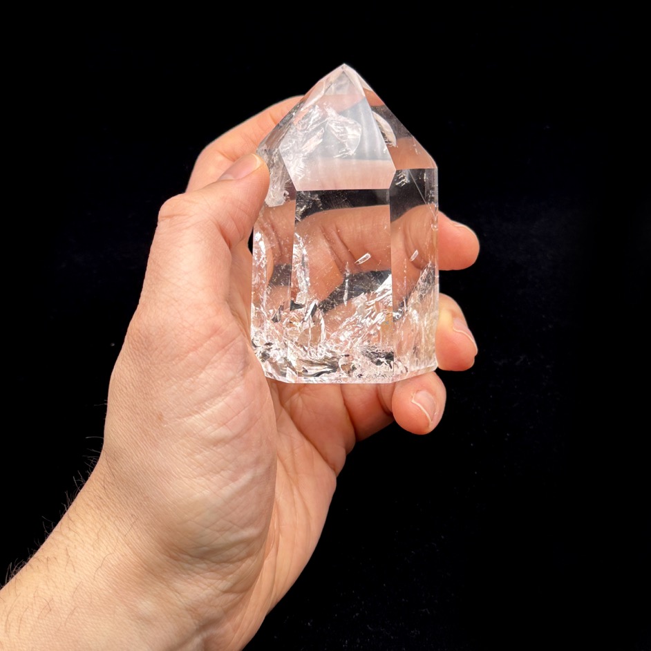 Quartz Polished Point 3.75", Brazil - Image 2