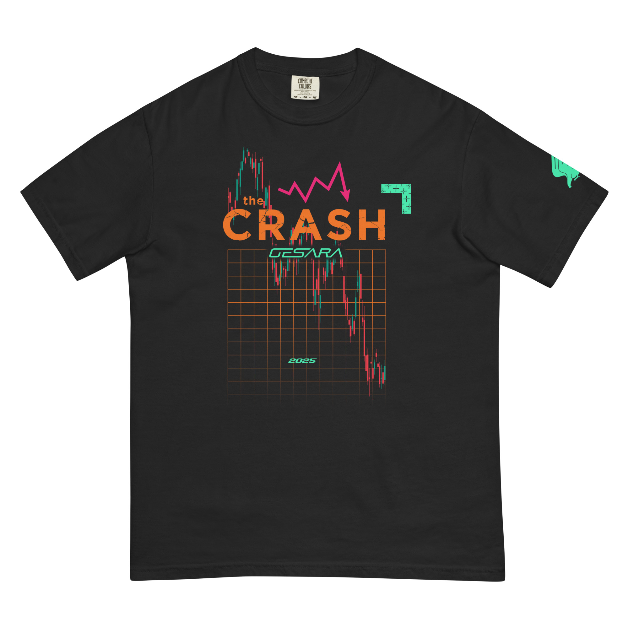 The Crash Before GESARA T-Shirt - Image 2
