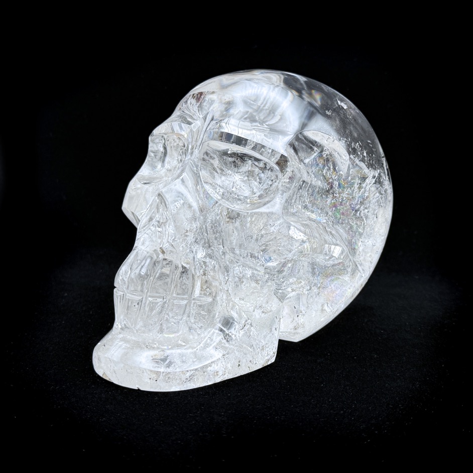 Quartz Crystal Skull 6", Brazil - Image 9
