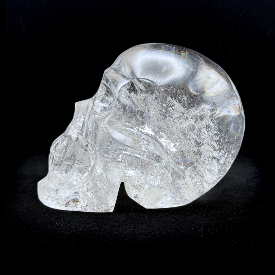 Quartz Crystal Skull 6", Brazil - Image 8