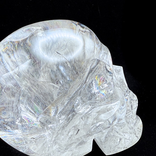 Quartz Crystal Skull 6", Brazil - Image 13