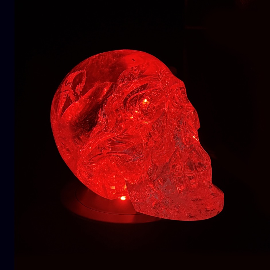Quartz Crystal Skull 6", Brazil - Image 14