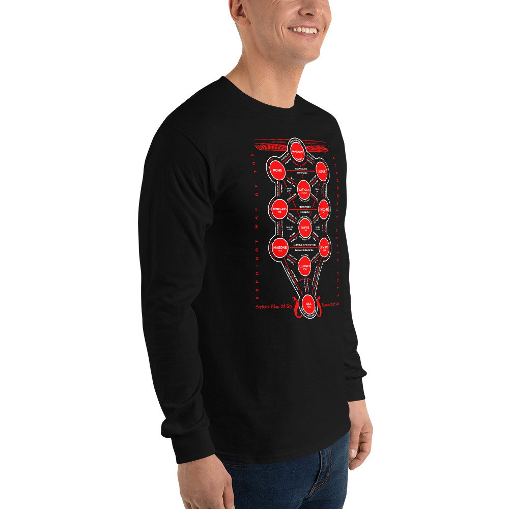 Sephirot Map Long Sleeve T-Shirt - Image 3