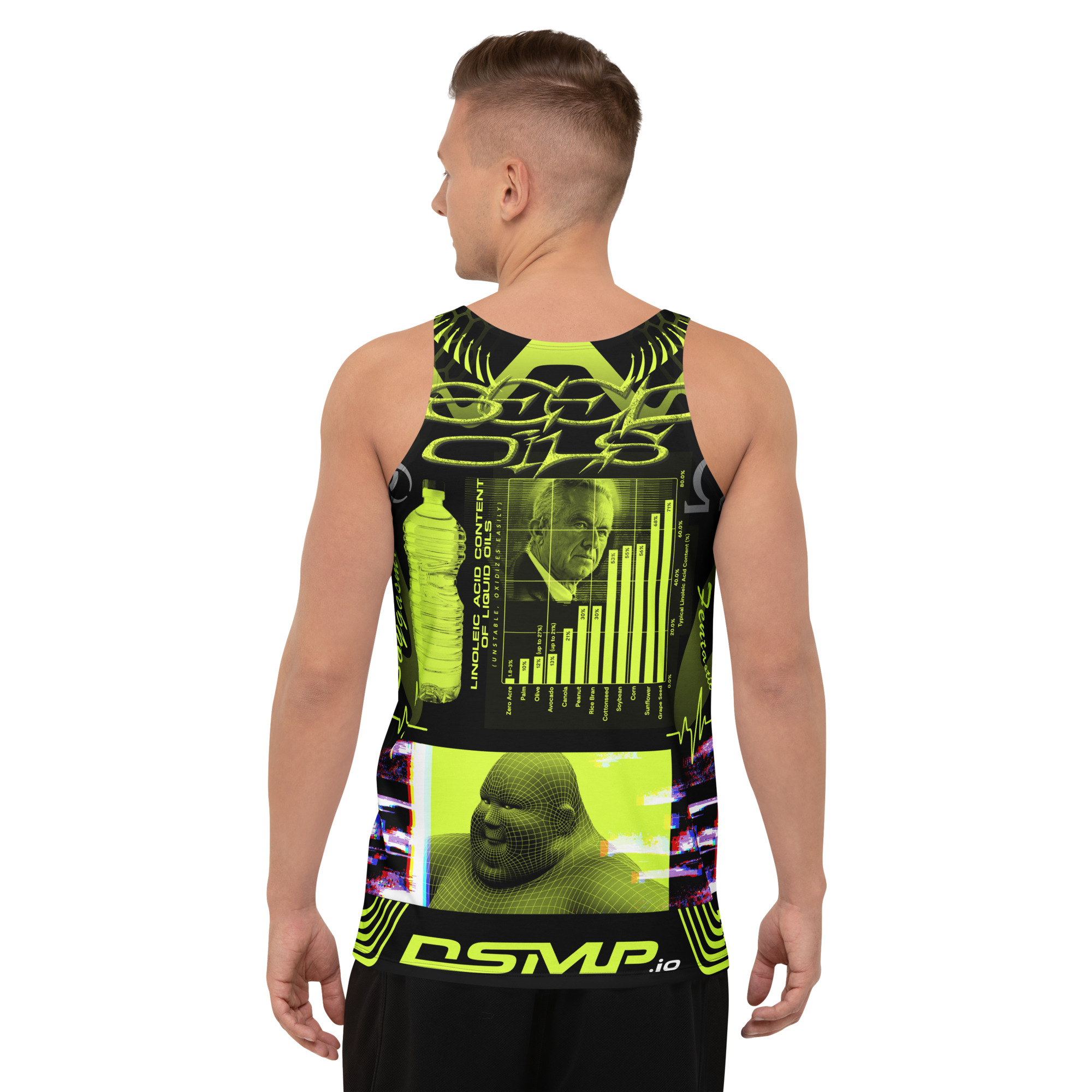 Seed Oil Map Tank Top - Image 6