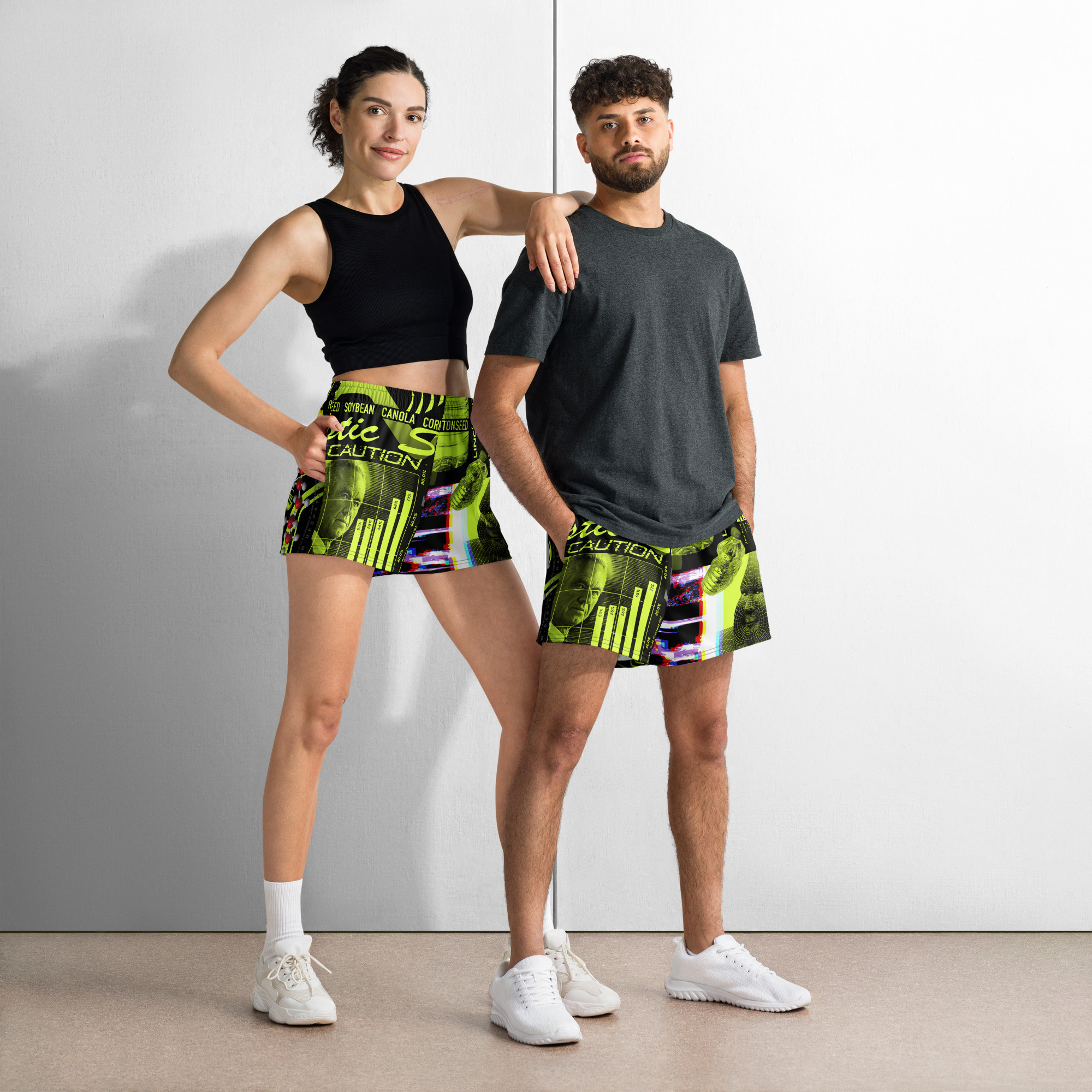 Seed Oil Map Running Shorts - Image 3
