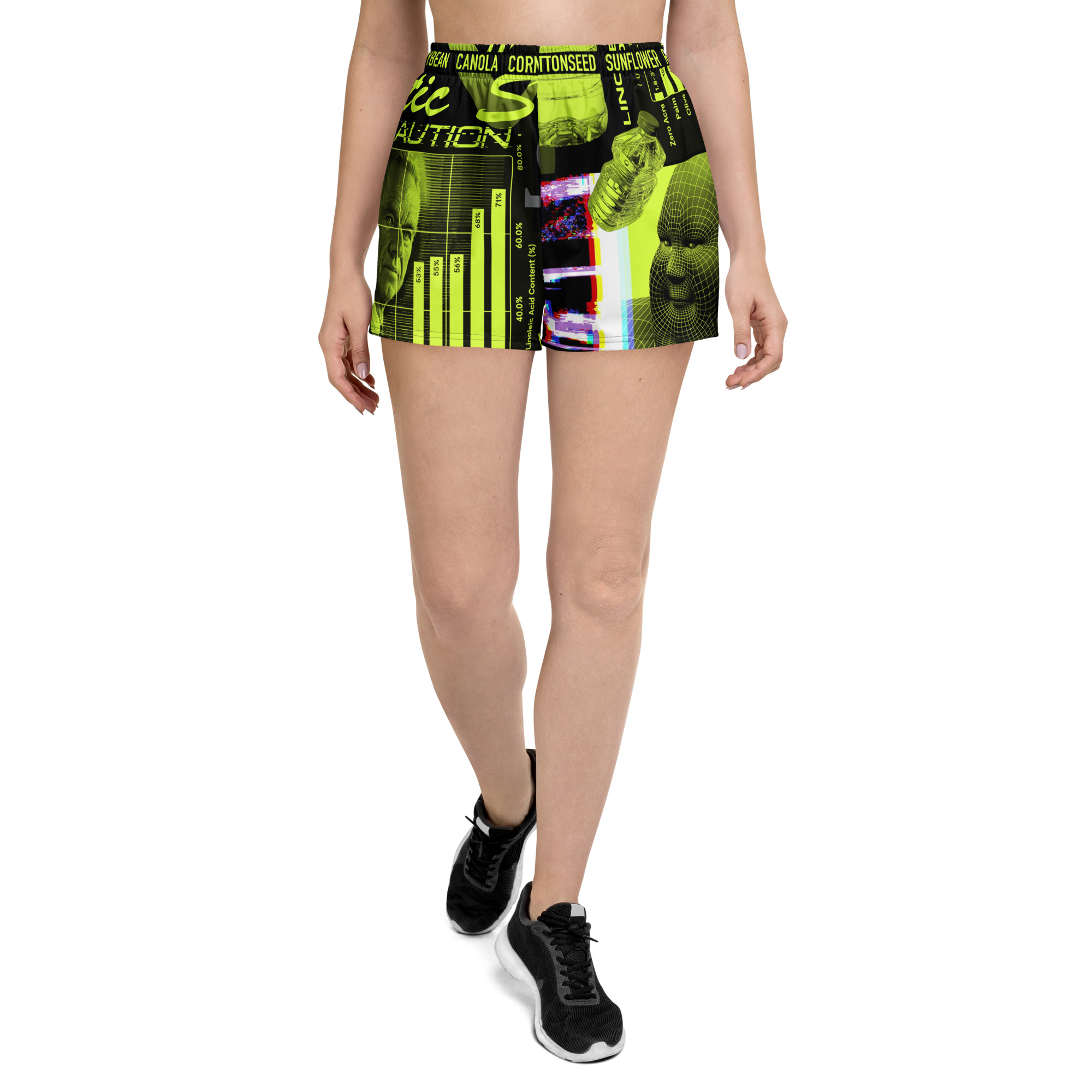 Seed Oil Map Running Shorts - Image 7