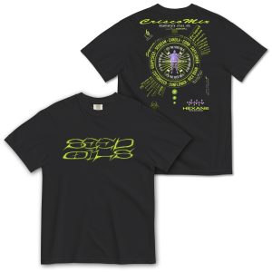 Seed Oils Map, Metal Logo T-Shirt