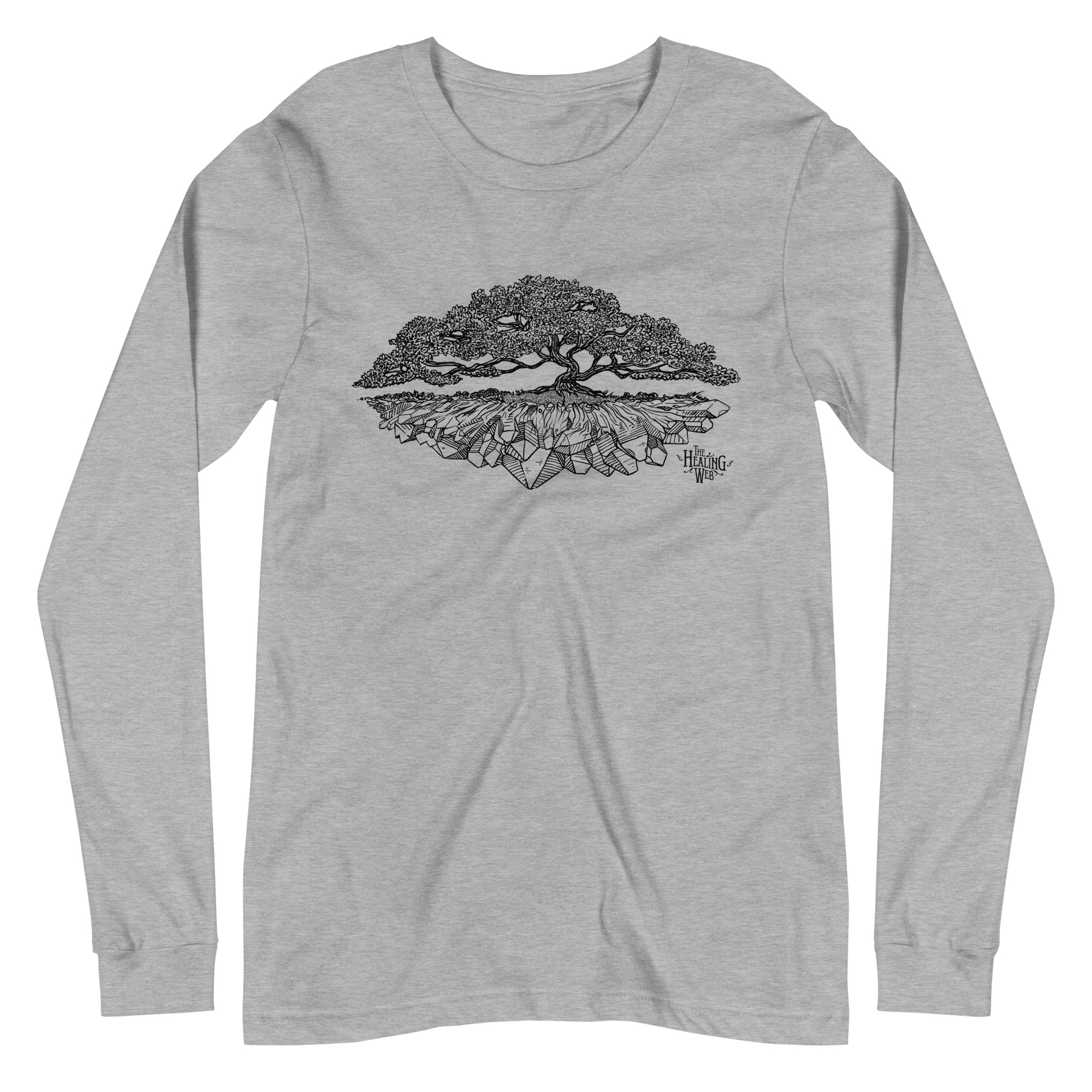 Healing Web Tree Unisex Long Sleeve Tee - Image 13