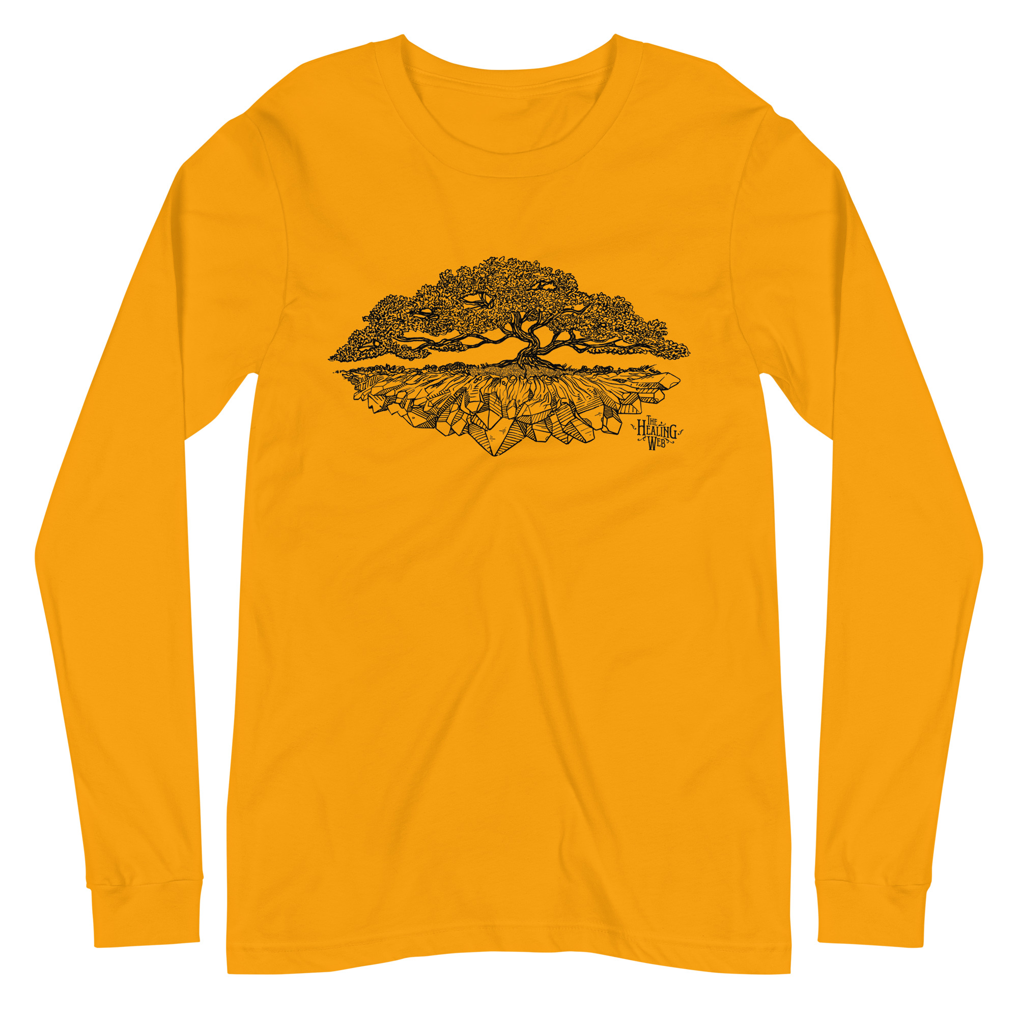 Healing Web Tree Unisex Long Sleeve Tee - Image 11