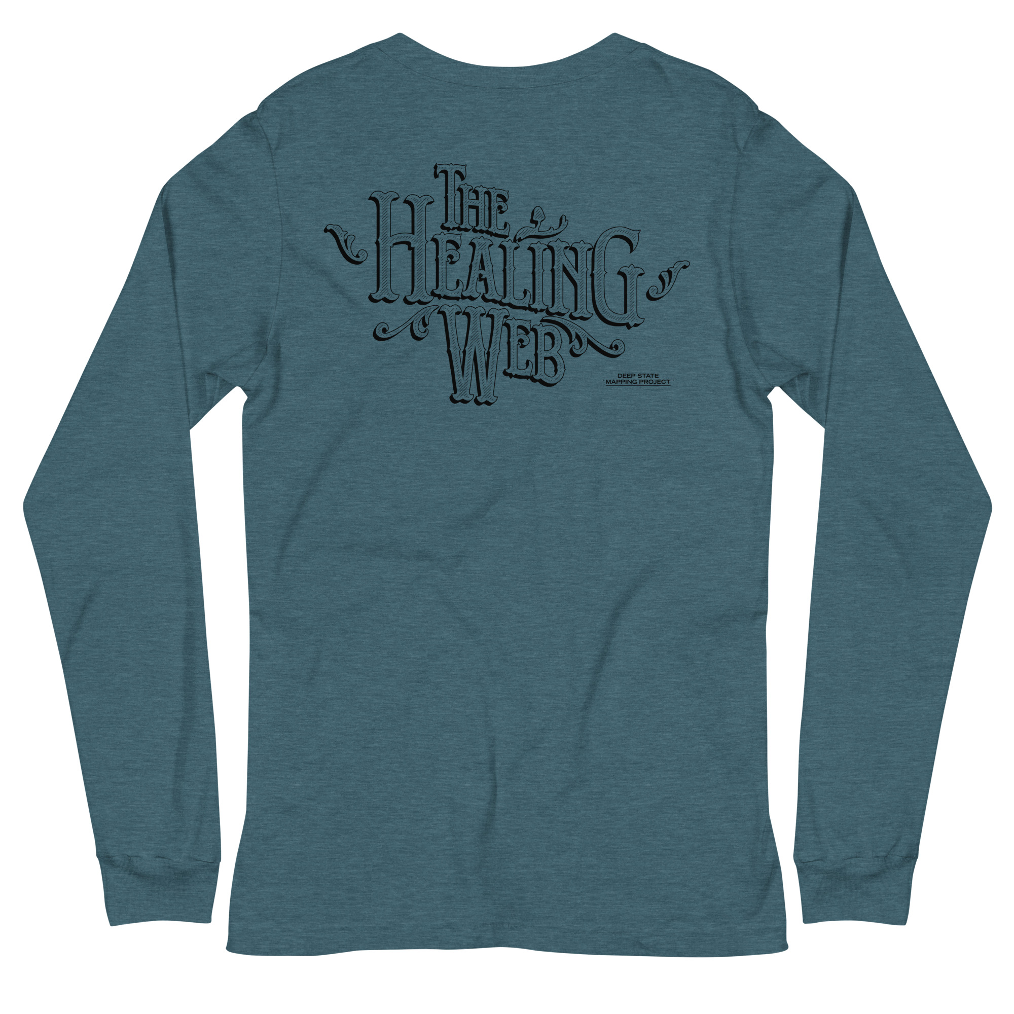 Healing Web Tree Unisex Long Sleeve Tee - Image 4