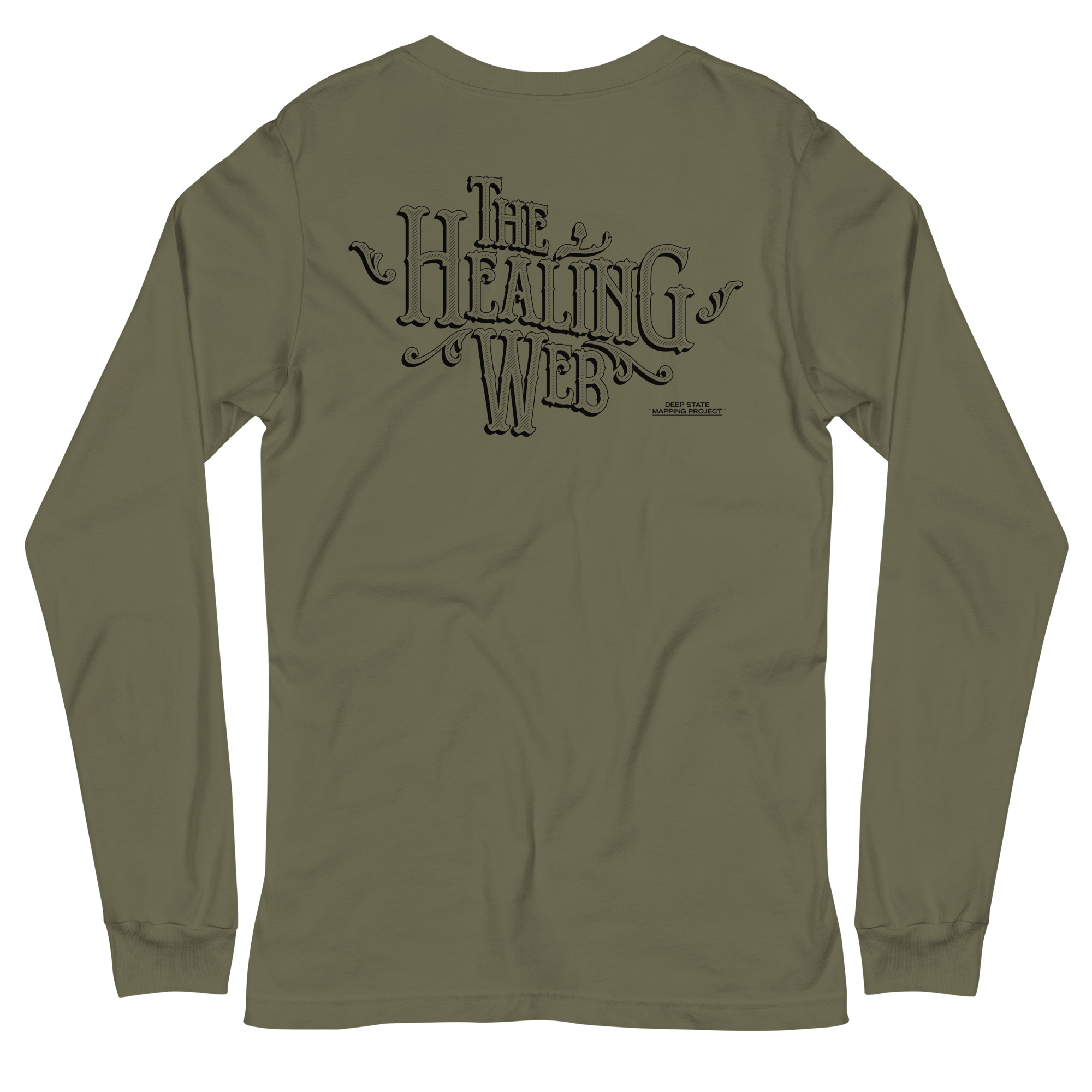 Healing Web Tree Unisex Long Sleeve Tee - Image 6