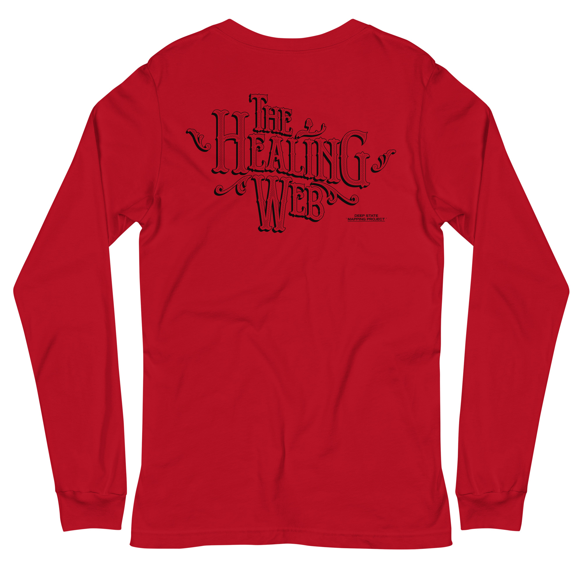 Healing Web Tree Unisex Long Sleeve Tee - Image 2