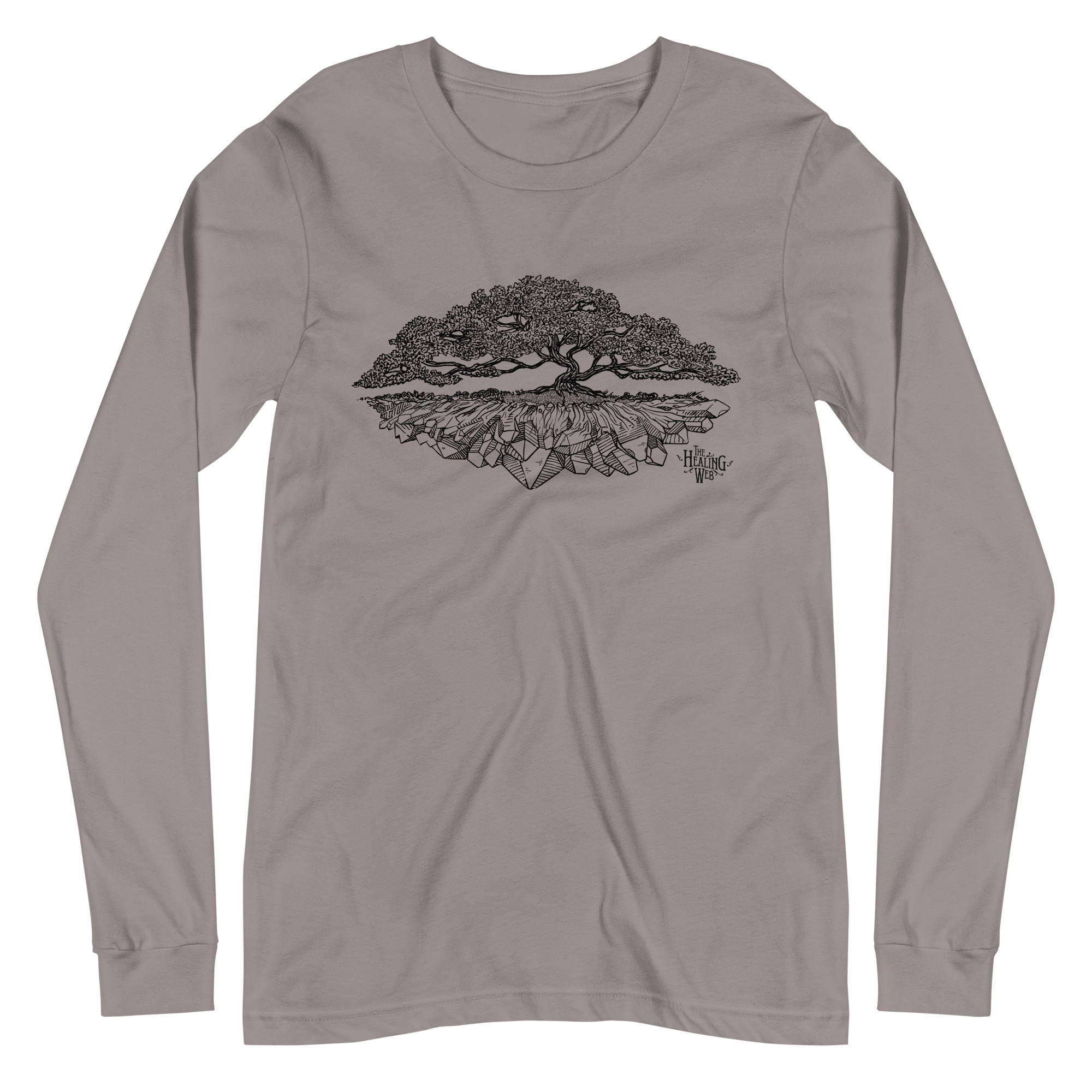 Healing Web Tree Unisex Long Sleeve Tee - Image 9