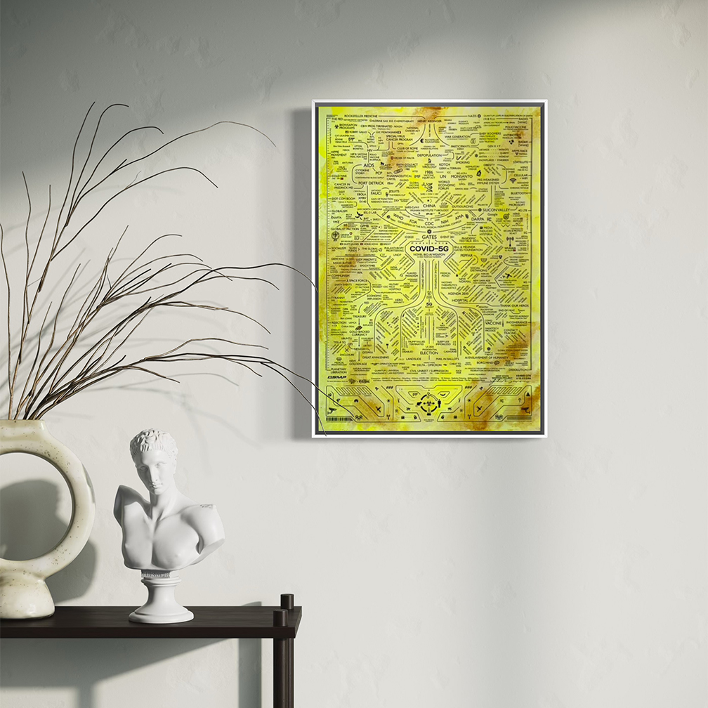 COVID-5G : Fluid Acrylic Painting, 2026 - Image 7