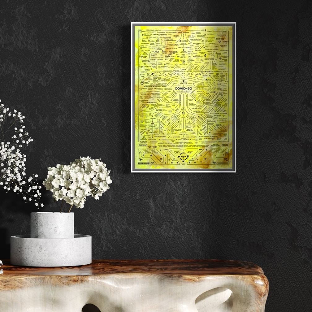 COVID-5G : Fluid Acrylic Painting, 2026 - Image 8