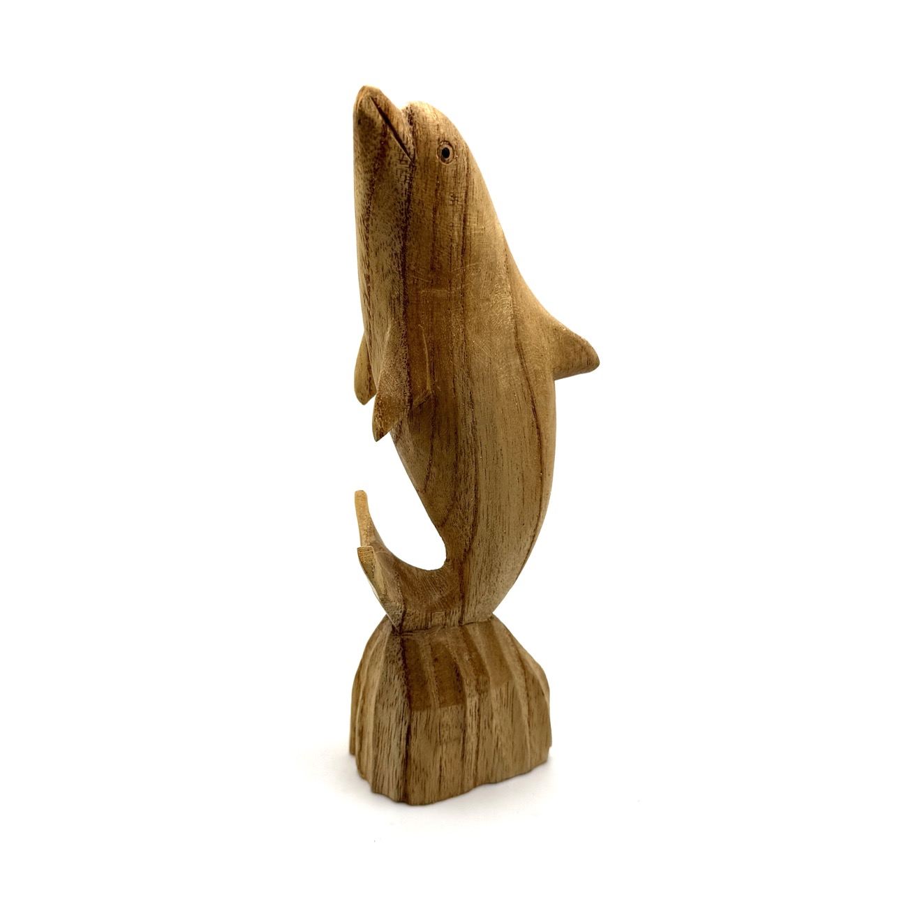 Wooden Dolphin Sculpture - Image 2