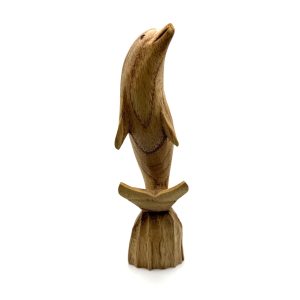 Wooden Dolphin Sculpture