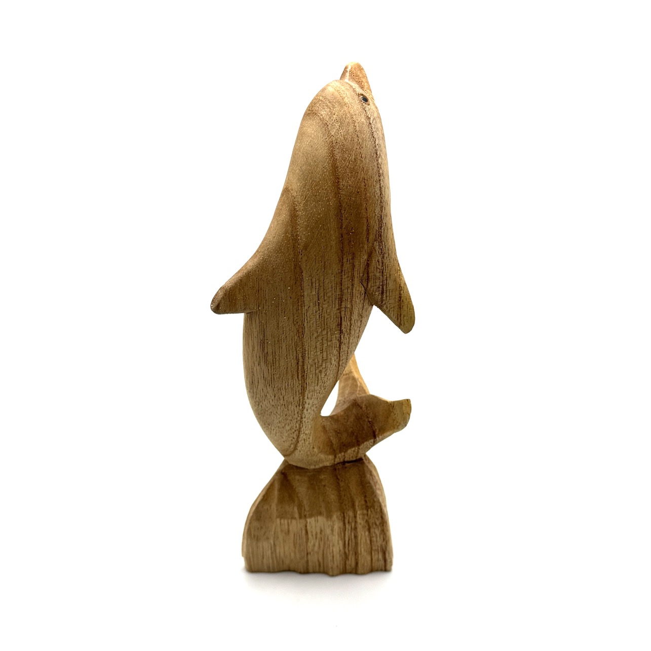 Wooden Dolphin Sculpture - Image 4