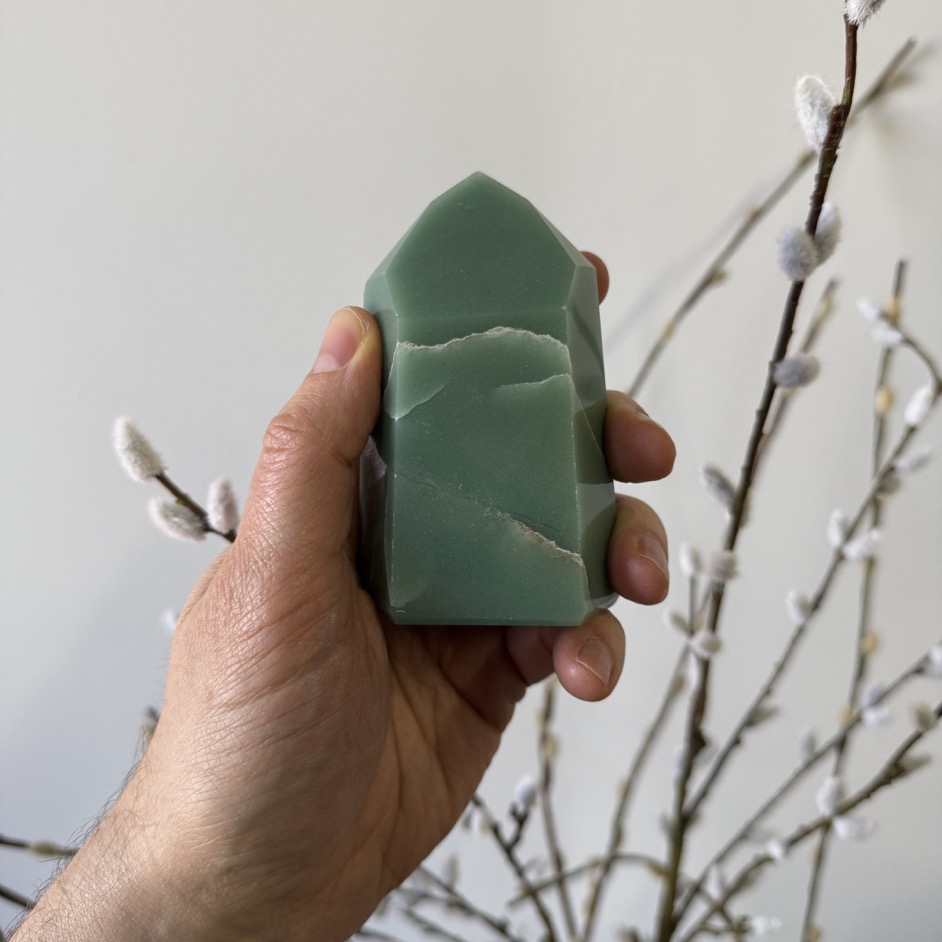 Aventurine Polished Point, 4" - Image 6