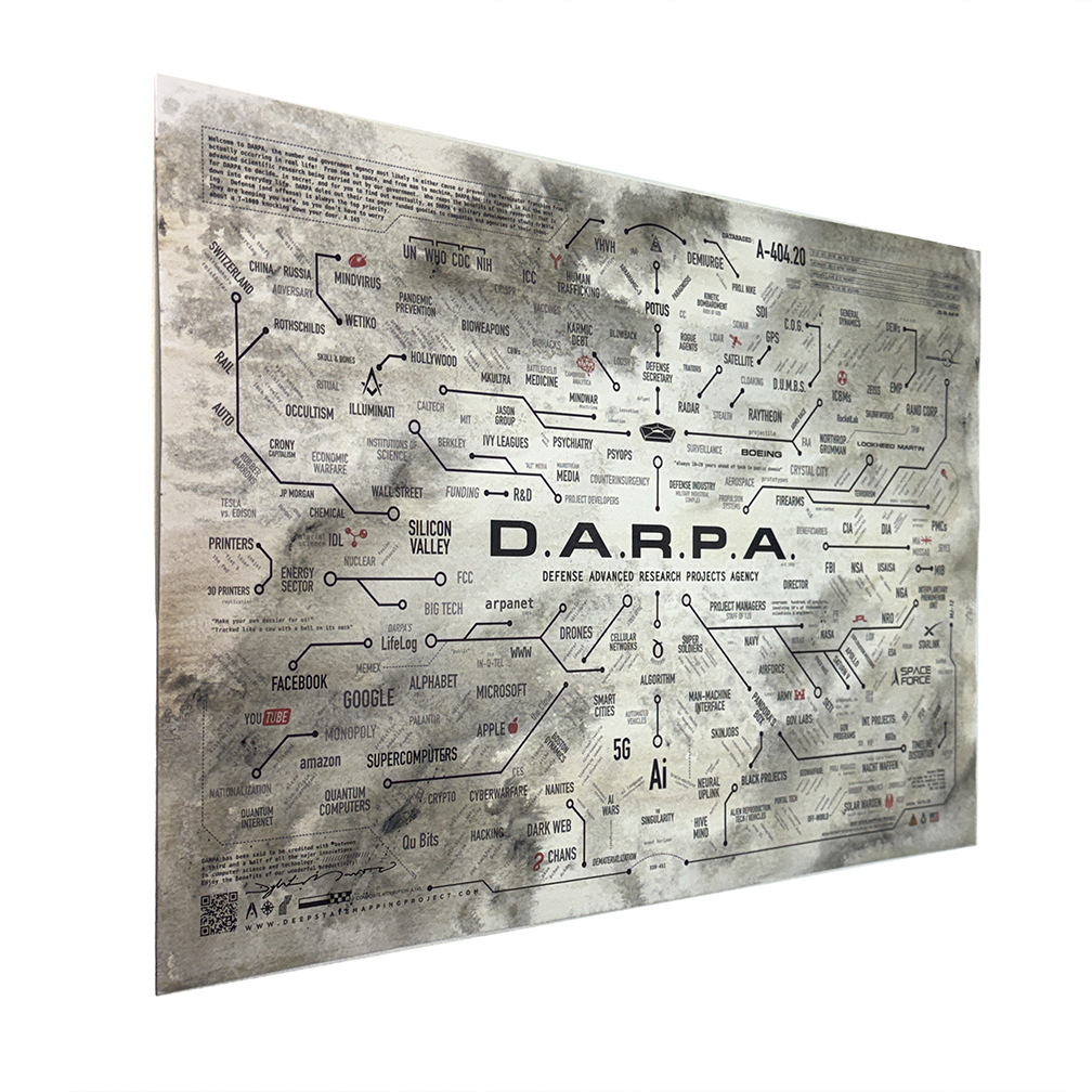 DARPA Map : Fluid Acrylic Painting, 2026 - Image 2