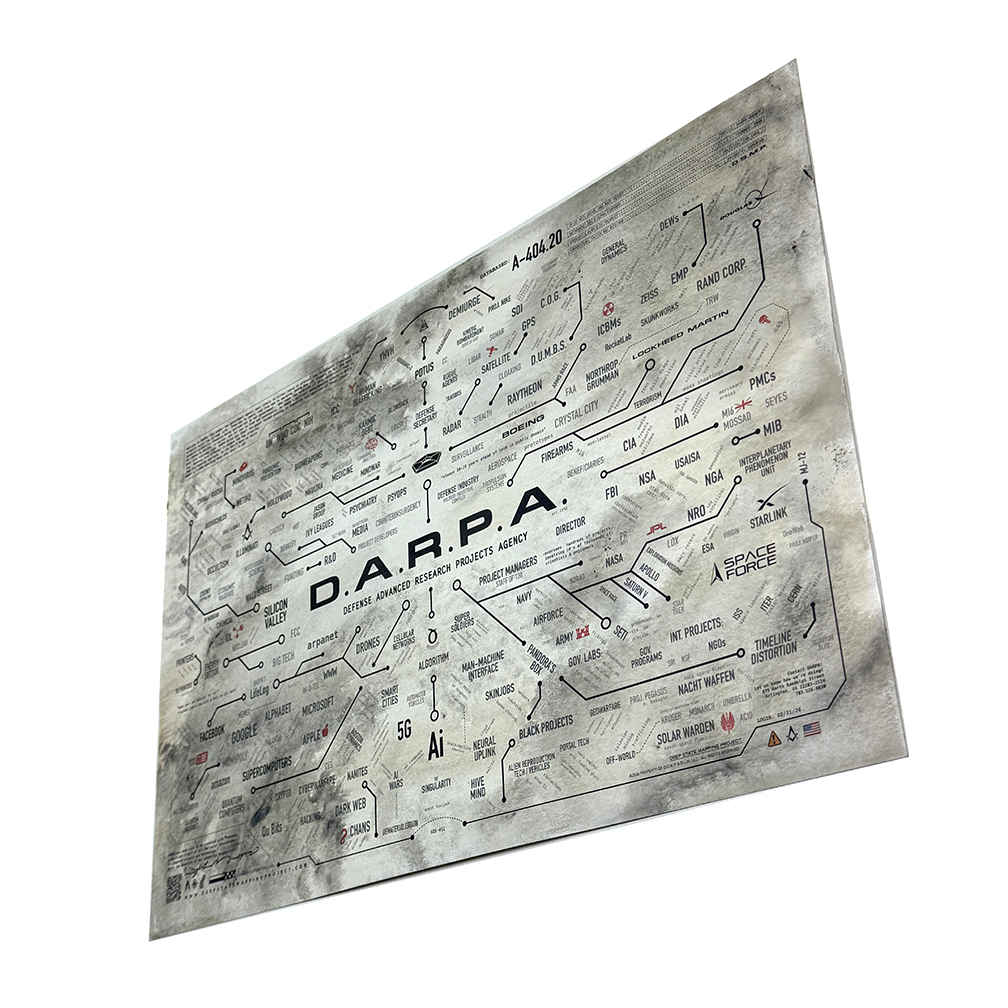 DARPA Map : Fluid Acrylic Painting, 2026 - Image 4
