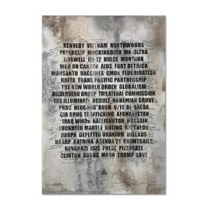 List of Grievances : Fluid Acrylic Painting, 2026