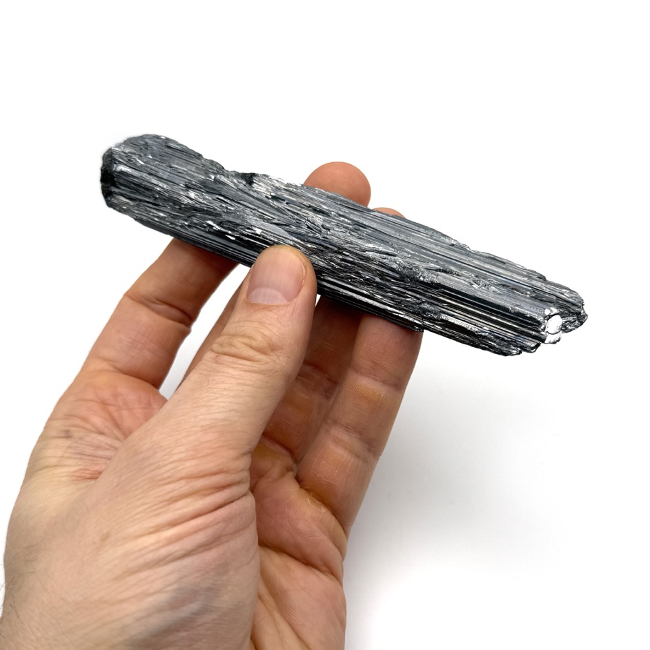 Stibnite Crystal Wand, 5.5" - Image 2
