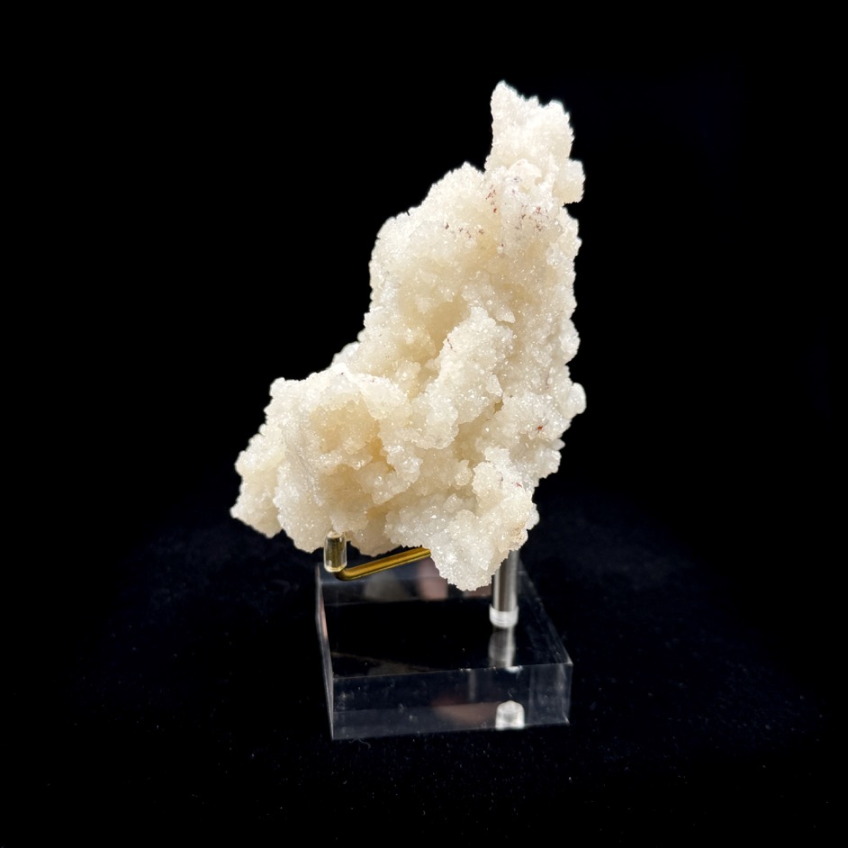 White Aragonite Cluster w Stand, Mexico - Image 4