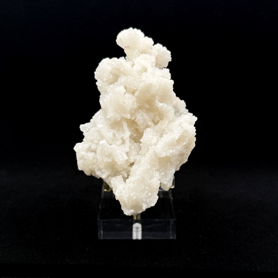 White Aragonite Cluster w Stand, Mexico - Image 2