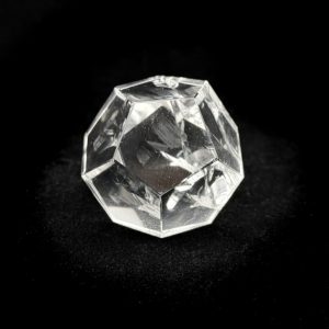 Clear Quartz Dodecahedron, 2"