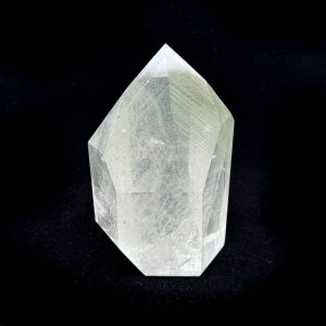 Chlorite Quartz Polished Point 4.75", Brazil