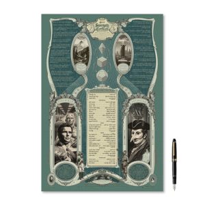 Sovereignty Certificate Mini-Poster 12.5″ x 18.5″