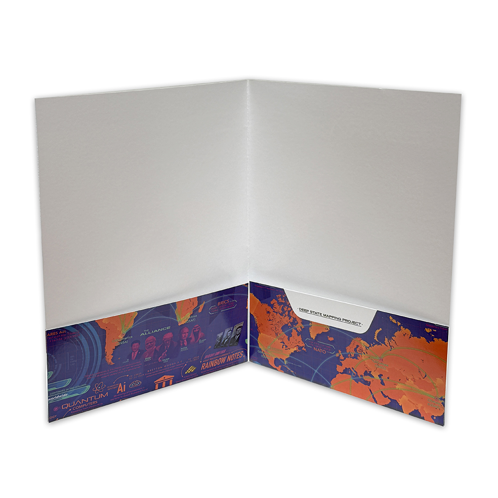 GESARA Map Pocket Folder 9" x 12" - Image 3