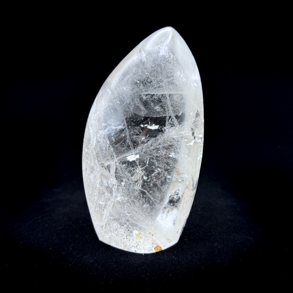 Quartz Polished Flame Point 5", Brazil
