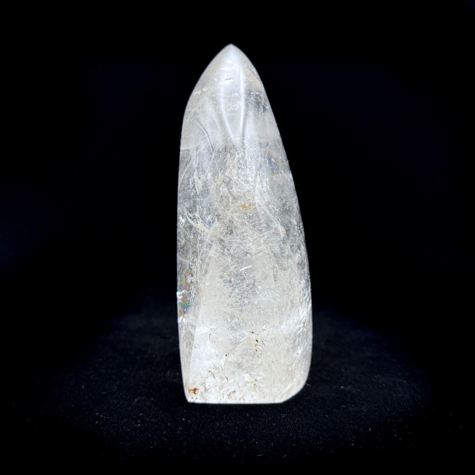 Quartz Polished Flame Point 5", Brazil - Image 3