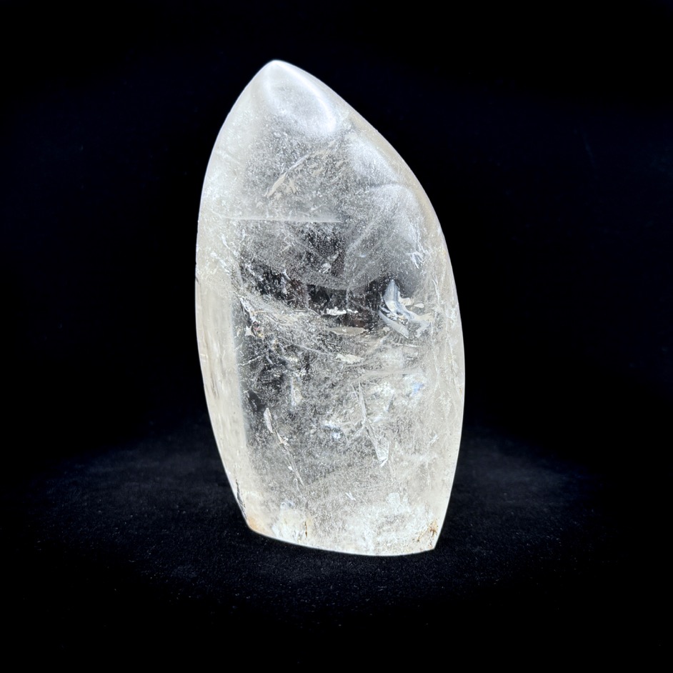 Quartz Polished Flame Point 5", Brazil - Image 5