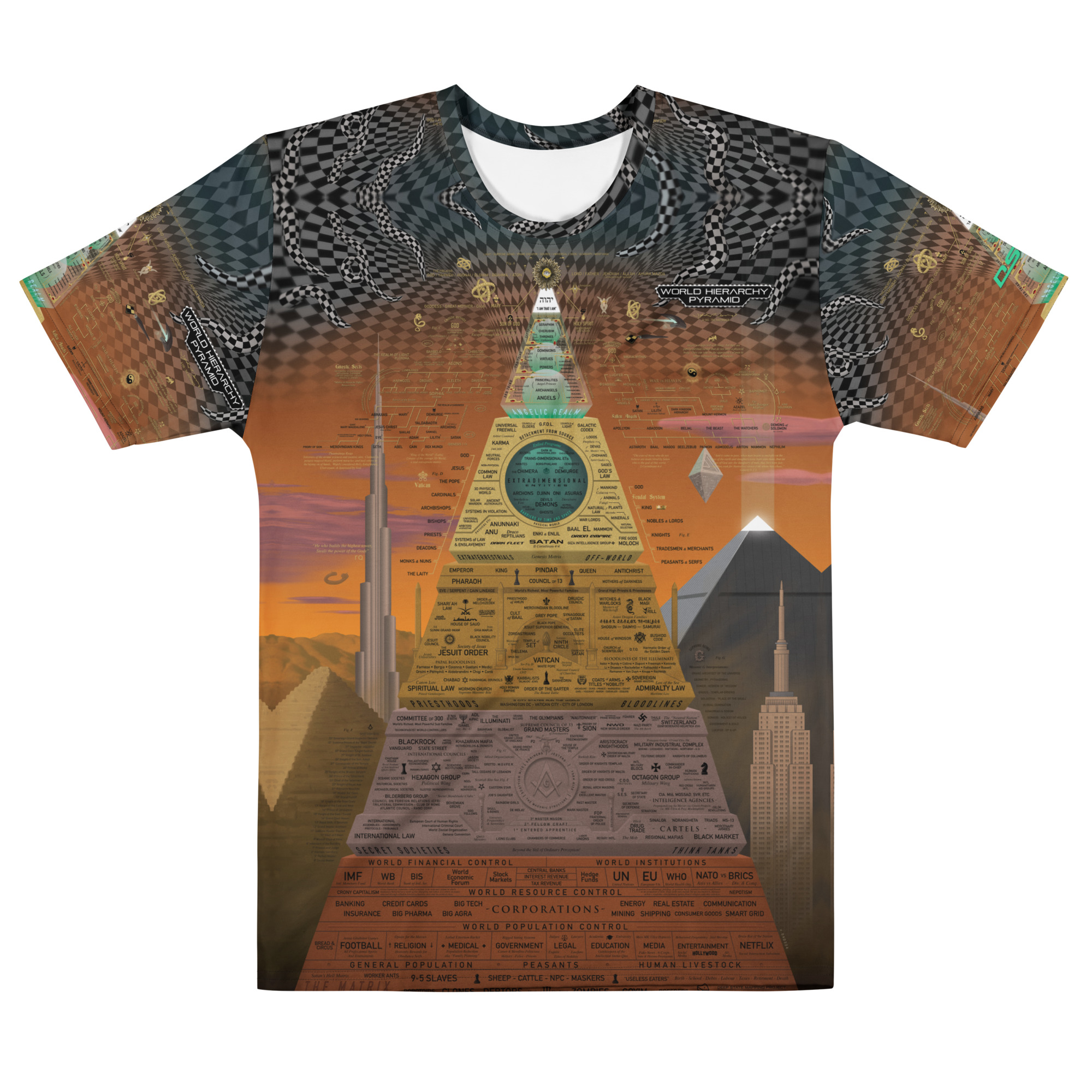 World Hierarchy Pyramid T-Shirt